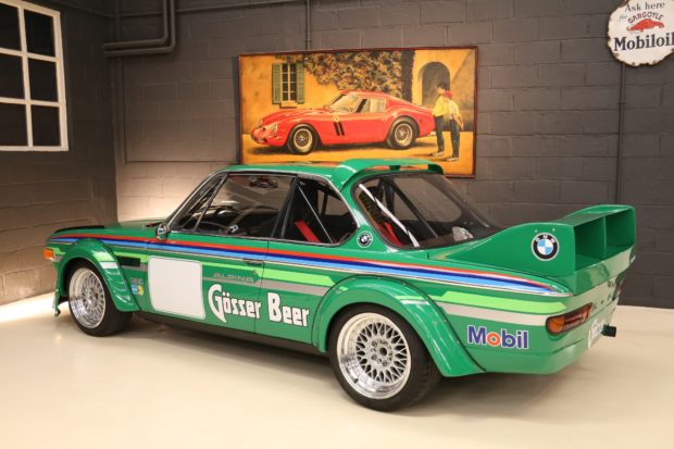 1973 BMW 3.0 CS Group 2 tribute with a M30 Inline-Six