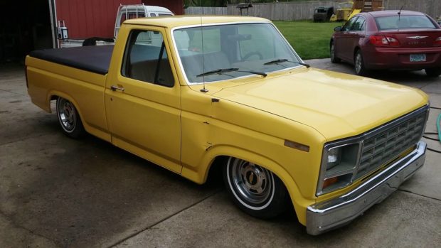 1986 Ford F-150 on a Monte Carlo Chassis