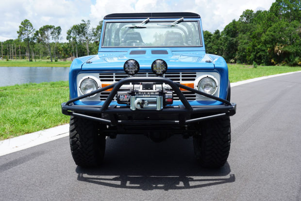 Ford Bronco with a Coyote V8