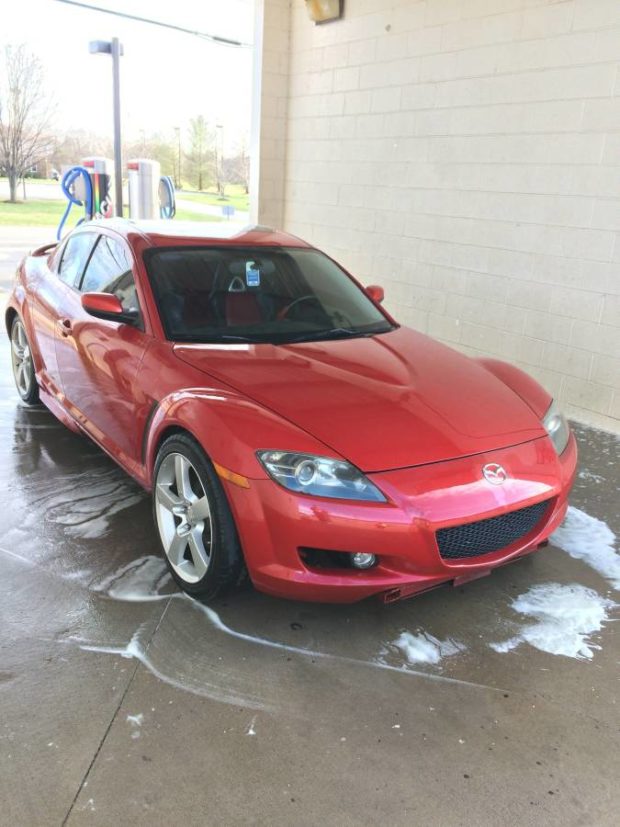 Mazda RX-8 with a Nissan VH45 V8