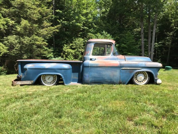 1955 Chevy 3100 truck with a LSx Vortec V8