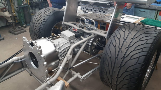 Home-built F1 race car with a V12 from 2 Toyota 1JZ inline-six engines