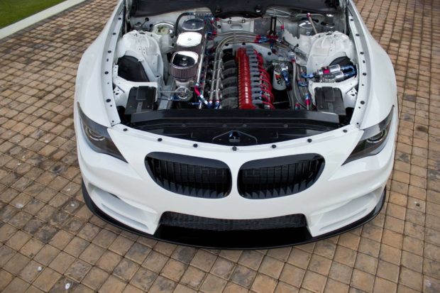 BMW M6 with a 3.9 L six-rotor engine
