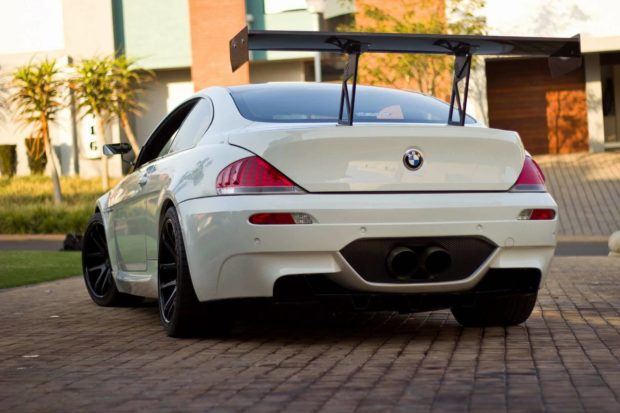 BMW M6 with a 3.9 L six-rotor engine