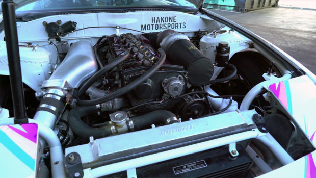 Mazda RX-7 with a RB25DET Inline-Six