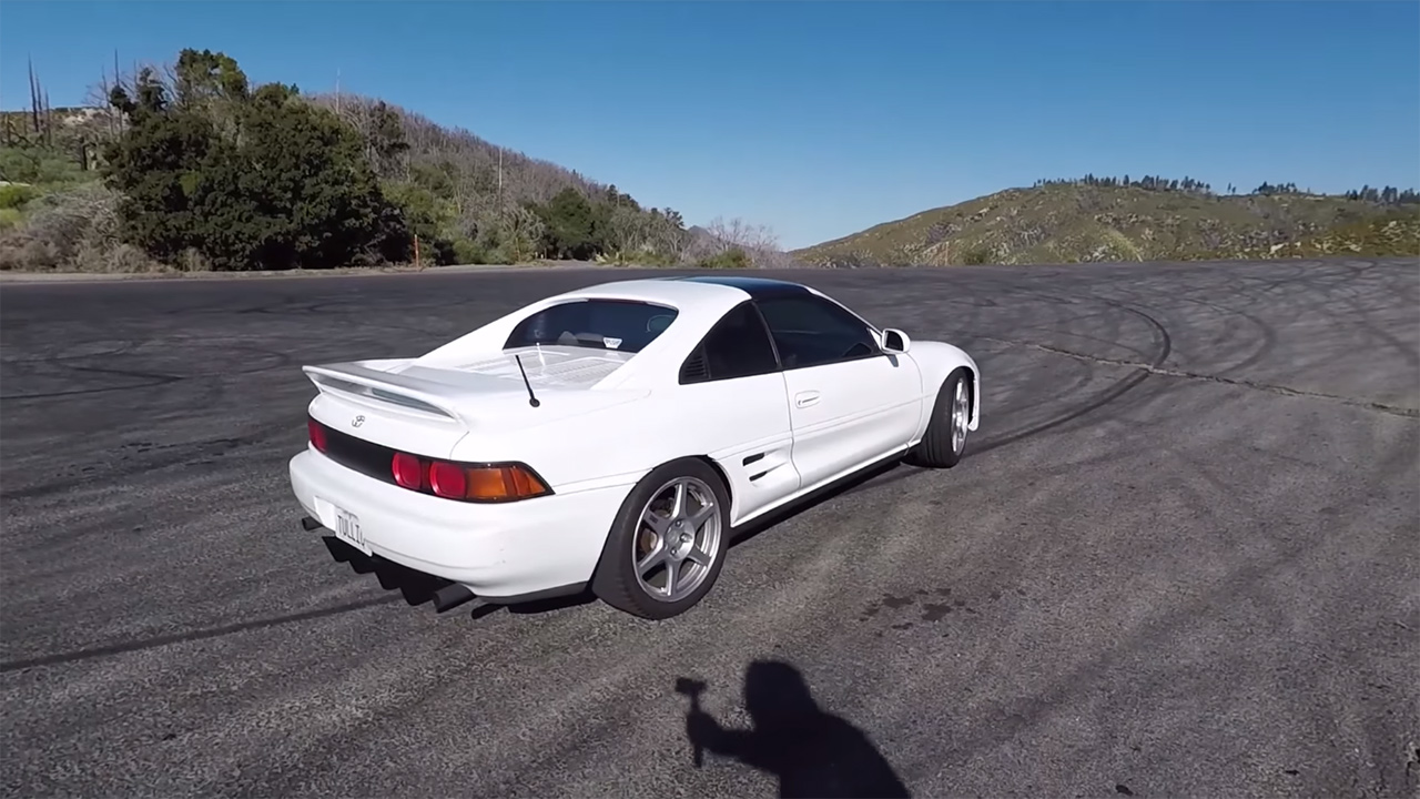 Toyota MR2 with a Supercharged V6  engineswapdepot.com