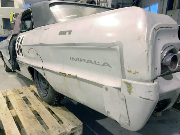 1964 Impala with a supercharged 396 ci V8