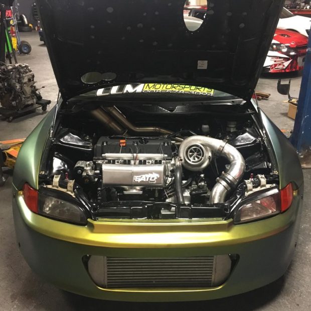 AWD Civic with a Turbo K20 inline-four
