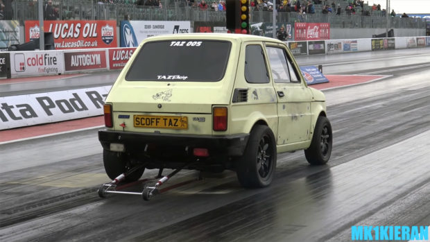 Fiat 126 with a 3SGTE Inline-Four