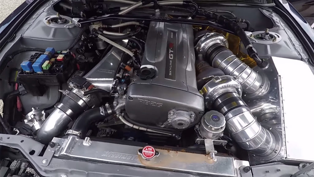 Nissan 240SX with a Twin-Turbo RB26/30 Inline-Six
