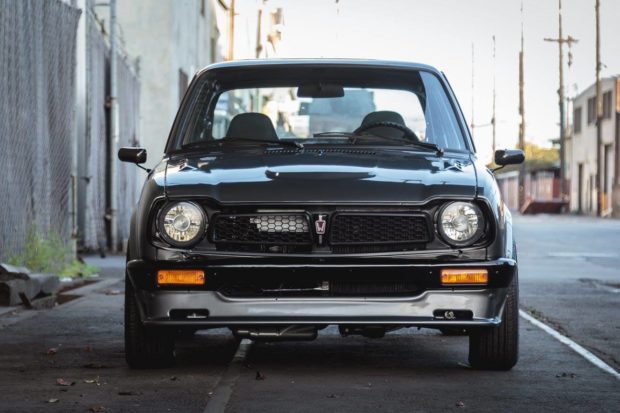 1974 Civic with a K20A Inline-Four