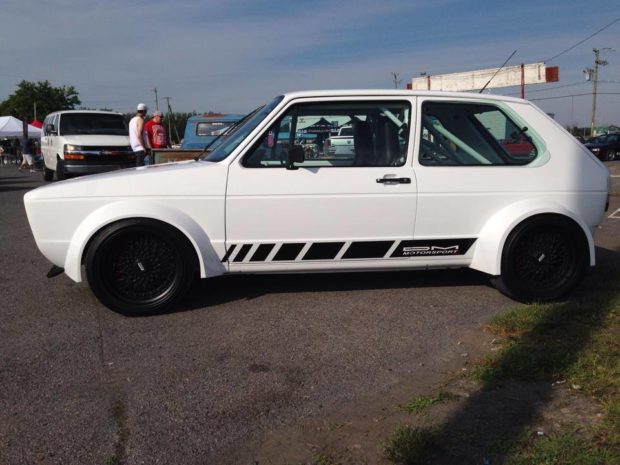 1984 VW Rabbit with a Mid-Engine Audi V8