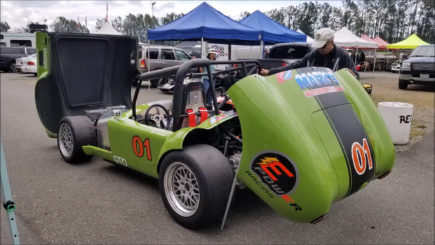 EPower Racing Cobra with a Tesla P85 electric motor