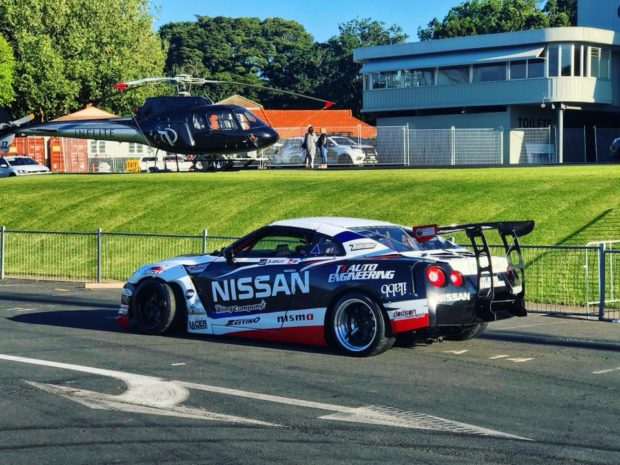Nissan R35 with a turbo RB34 inline-six
