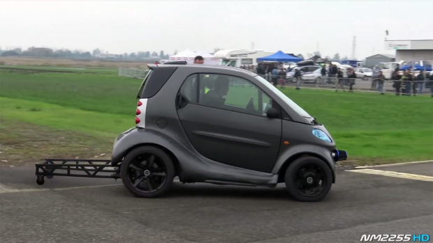 Smart Fortwo with a VW 1.9 L TDI inline-four