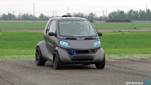 Smart Fortwo with a VW 1.9 L TDI inline-four