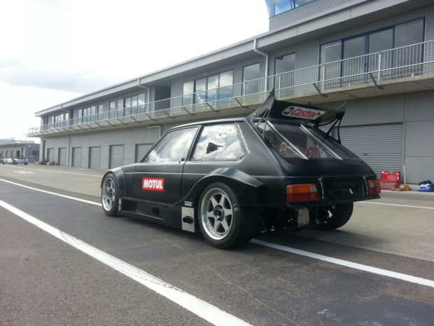 Toyota Starlet with a 3S-GE Inline-Four