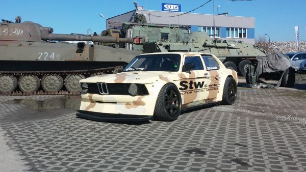 BMW E21 with a Turbo 2JZ Inline-Six