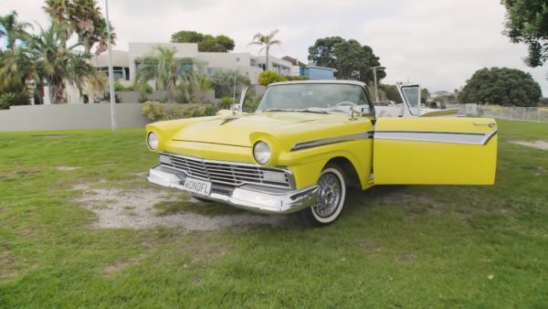 1957 Ford Fairlane with electric motor