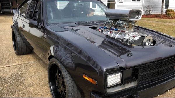 1982 AMC Spirit with a Supercharged Chevy V8