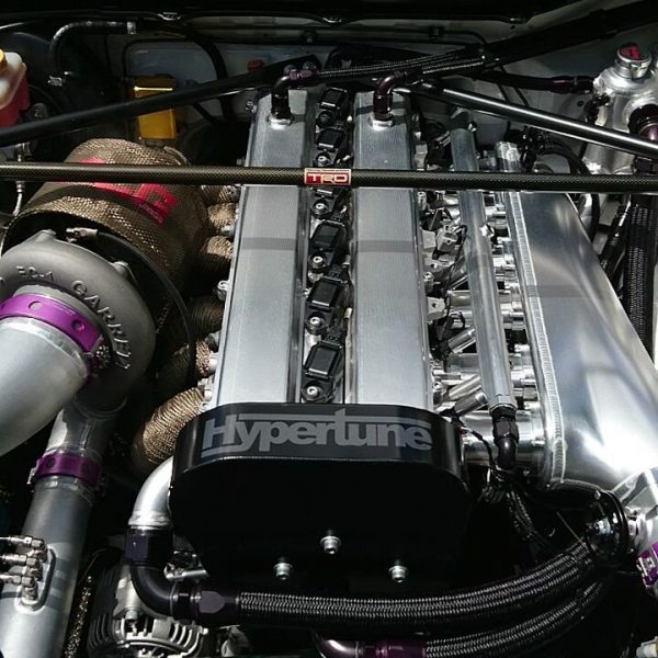 Toyota GT86 with a turbo 2JZ inline-six