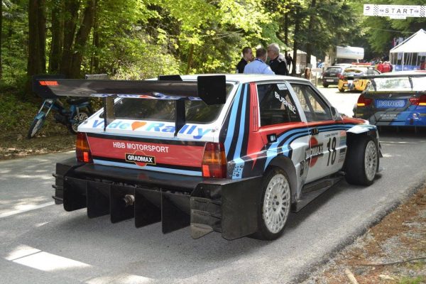 Lancia Delta with a Fiat Turbo Inline-Five