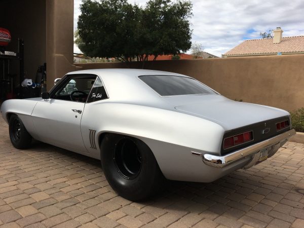 1969 Camaro with a supercharged 632 ci BBC V8