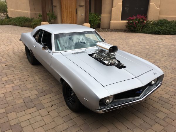 1969 Camaro with a supercharged 632 ci BBC V8