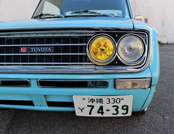 1969 Toyota Corona with a 20-22R Inline-Four