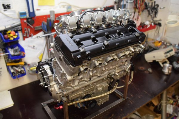 Custom Inline-Five from Two Hayabusa Engines
