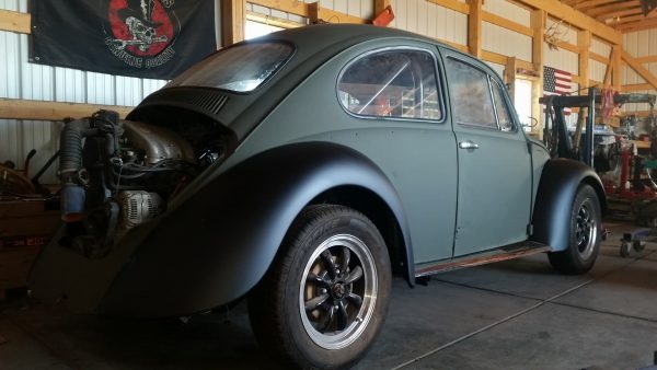 1970 VW Beetle with a 2.0 L ABA inline-four
