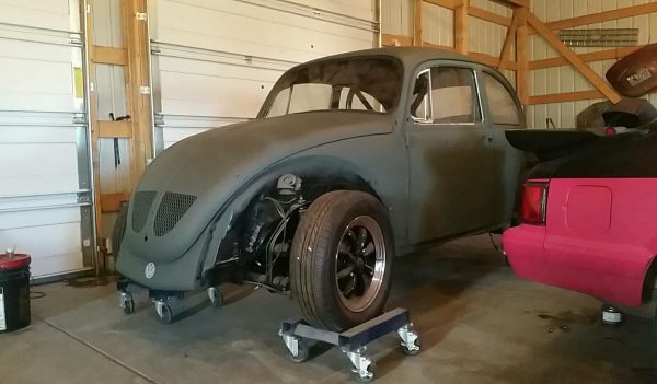 1970 VW Beetle with a 2.0 L ABA inline-four