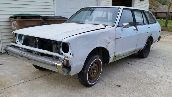 1980 Datsun 210 without engine and transmission 