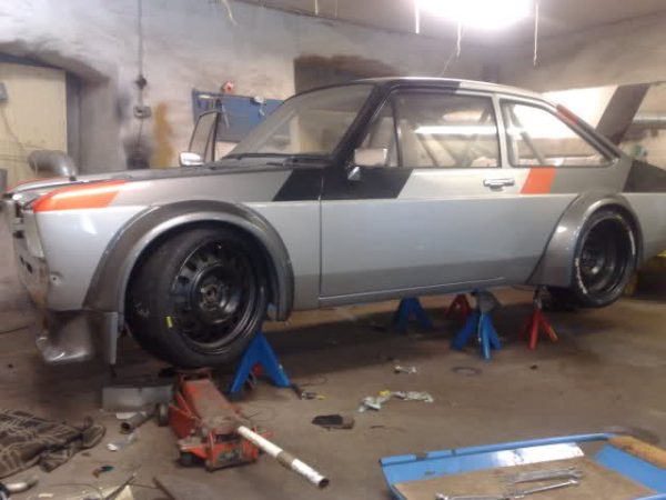 Ford Escort with a Turbo Audi Inline-Five