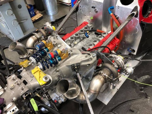 JFC-V8 twin-turbo 2.8 L V8