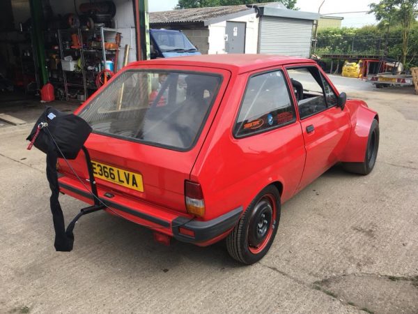 Ford Fiesta with a Turbo Zetec Inline-Four