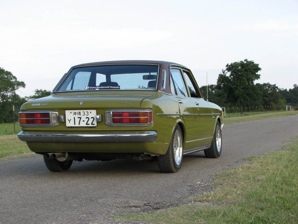 1973 Toyota Corona with a 3S-GE BEAMS Inline-Four