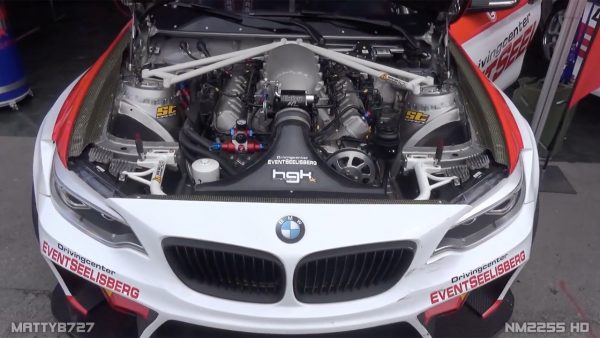 BMW F22 with a LS7 V8