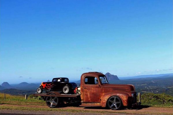 1942 Ford Rat Rod Truck with a Turbo Barra Inline-Six
