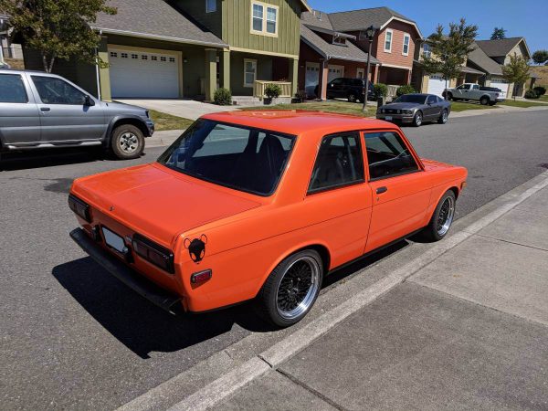 1971 Datsun 510 with a Supercharged Buick V6