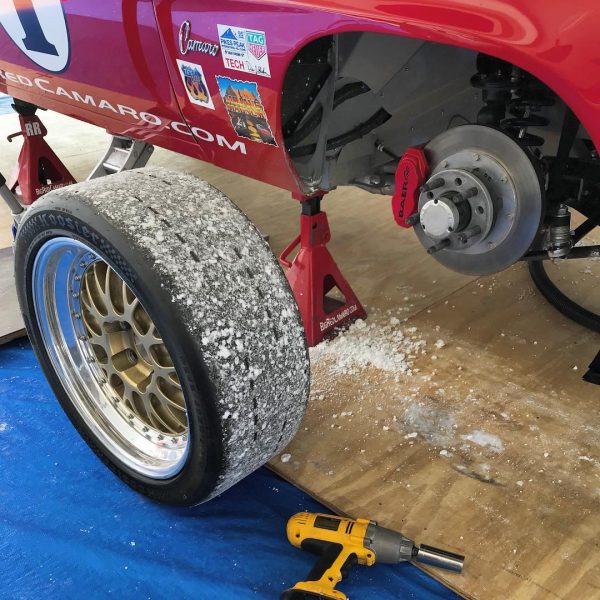 Big Red Camaro at Bonneville Speed Week 2018