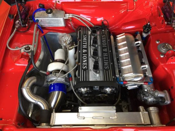 Ford Escort with a Turbo YB Inline-Four