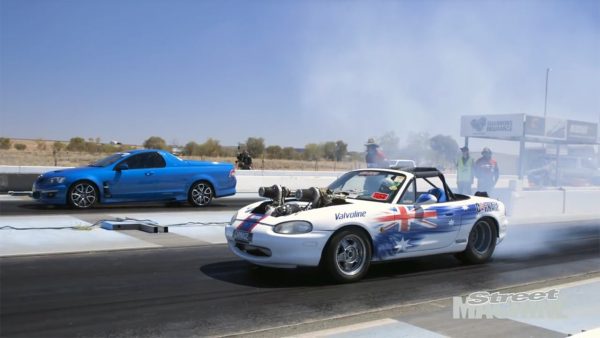 Mazda MX-5 with a Twin-Turbo LS1 V8