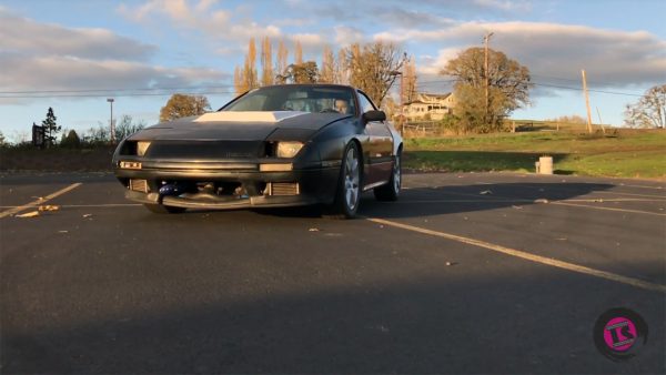 Mazda RX7 with a twin-turbo VG30 V6