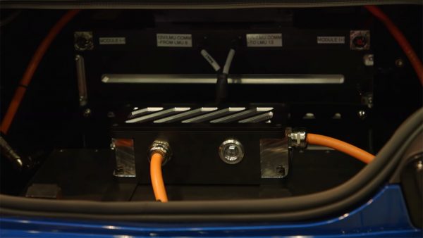 Electric 2019 eCOPO Camaro with BorgWarner HVH 250-150 motors