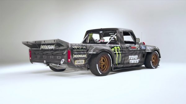 Hoonitruck 1977 Ford F150 with a twin-turbo EcoBoost V6